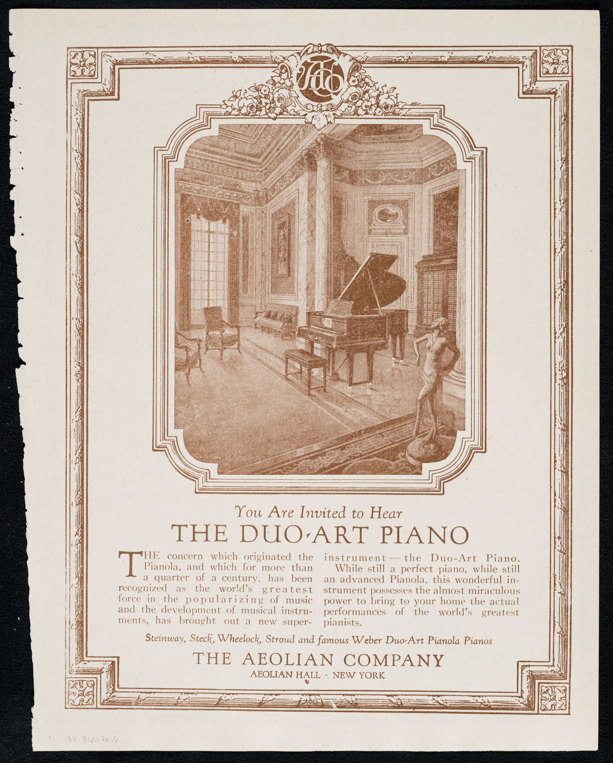 New York Philharmonic, December 31, 1920, program page 11