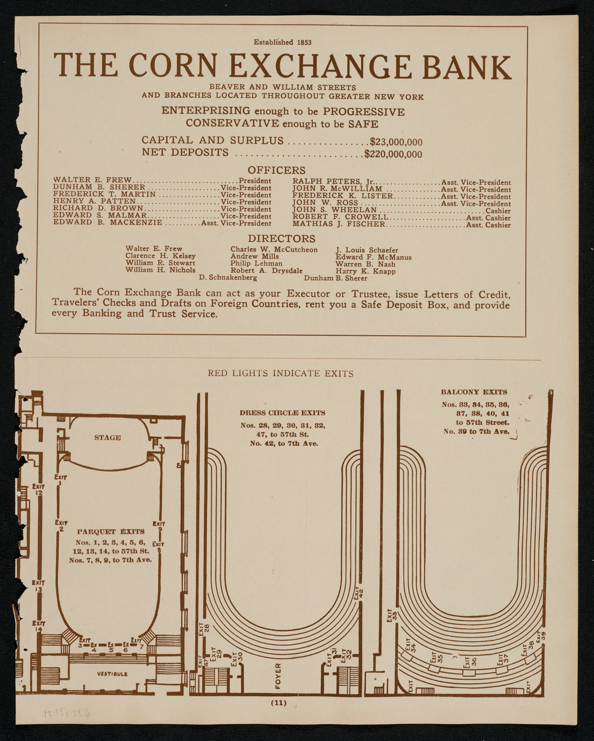 Philadelphia Orchestra, December 15, 1925, program page 11