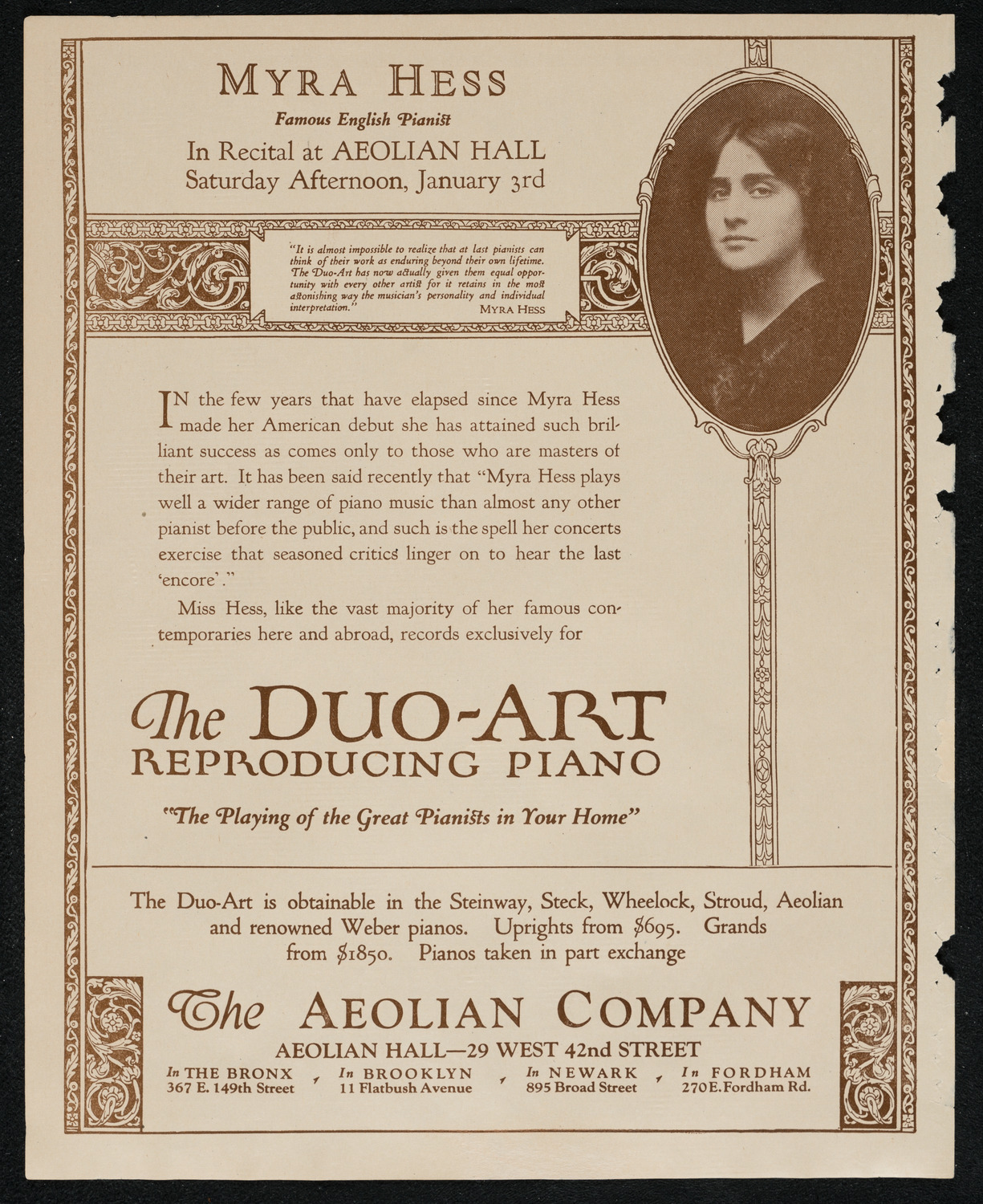 New York Philharmonic Students' Concert, December 31, 1924, program page 2