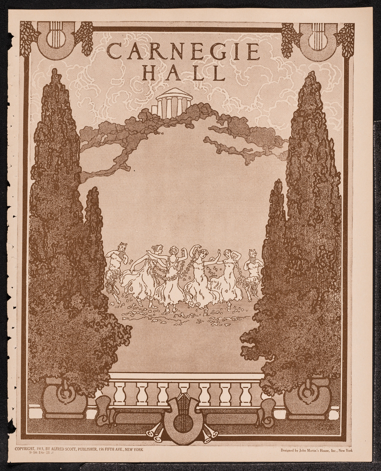 Philadelphia Orchestra, October 18, 1921, program page 1