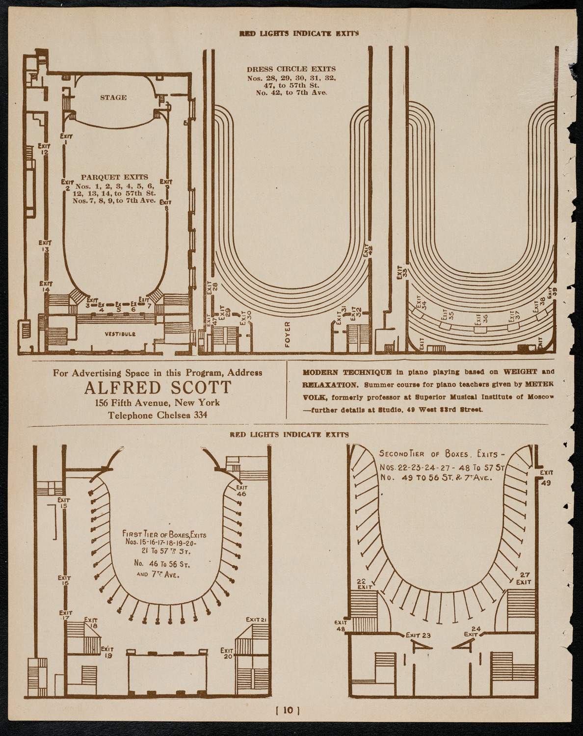 Beniamino Gigli, Tenor, May 2, 1922, program page 10