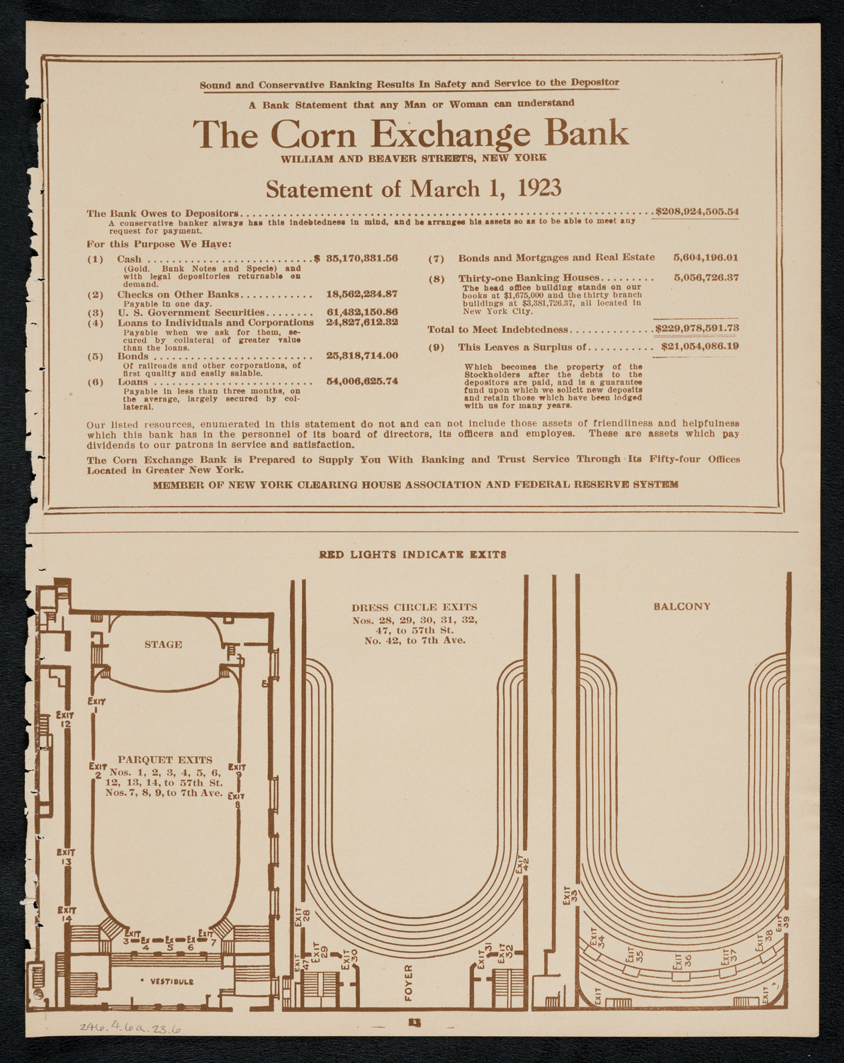 New York Philharmonic, April 6, 1923, program page 11