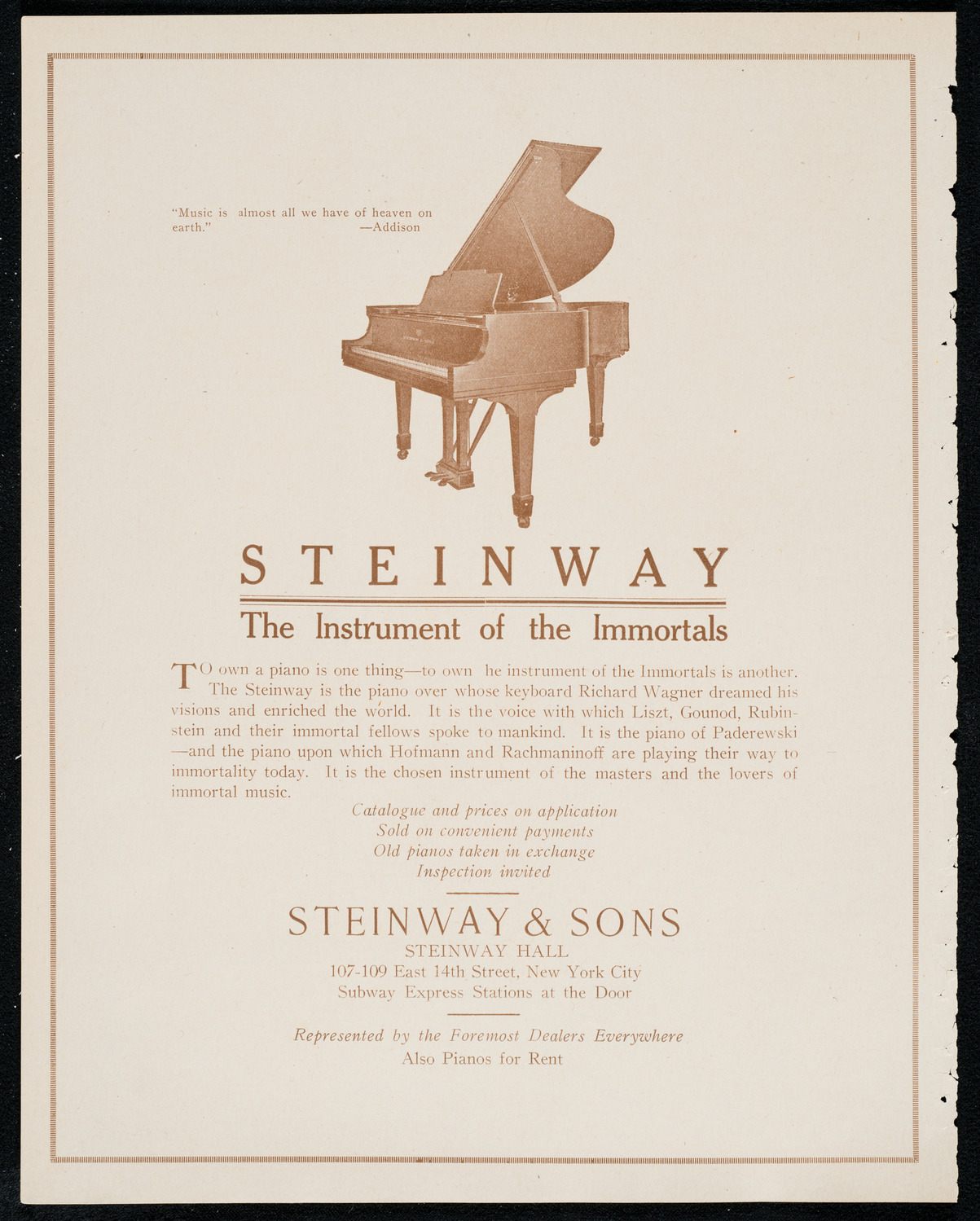 Jacques Pintel, Piano, December 22, 1920, program page 4