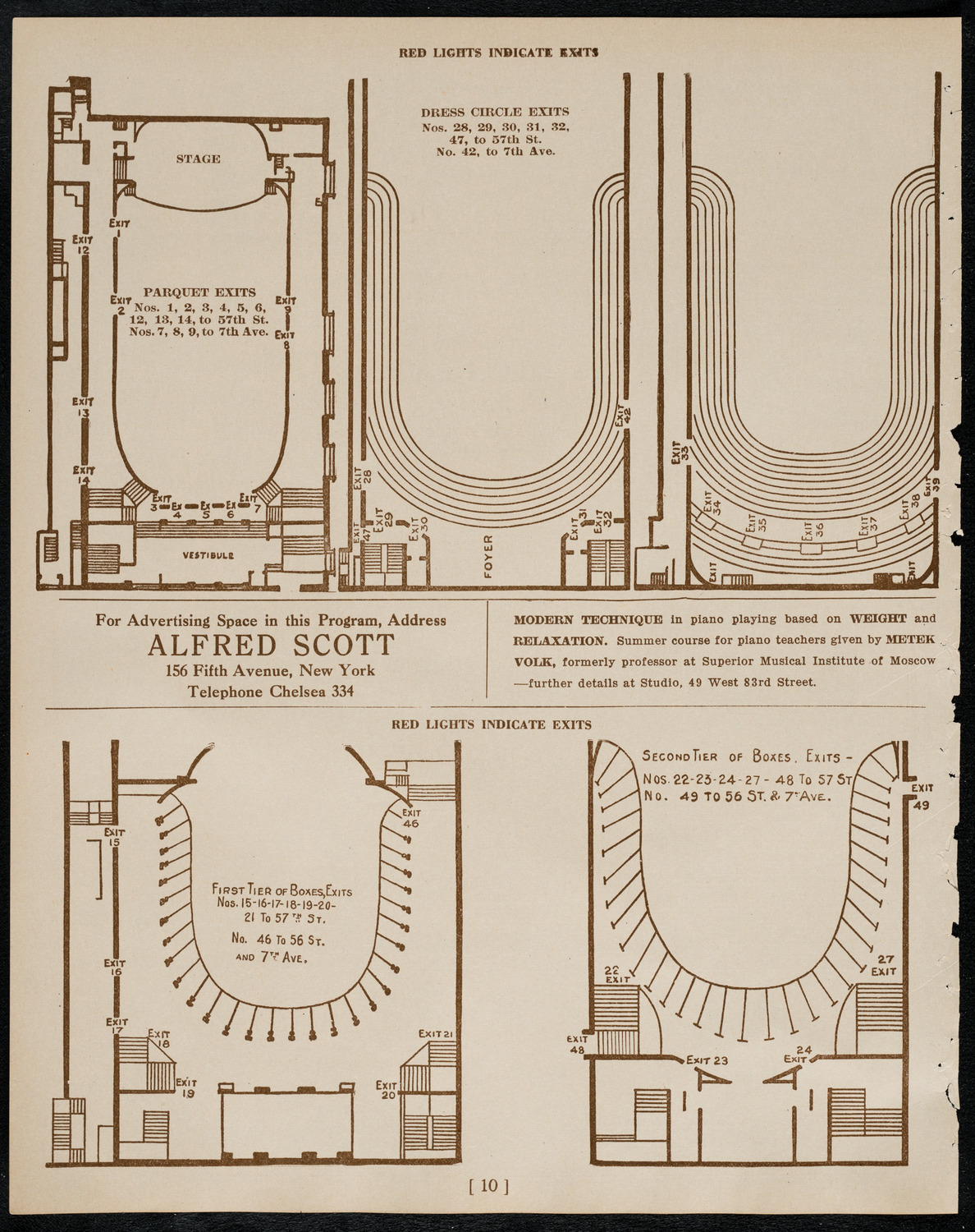 Miron Poliakin, Violin, March 19, 1922, program page 10