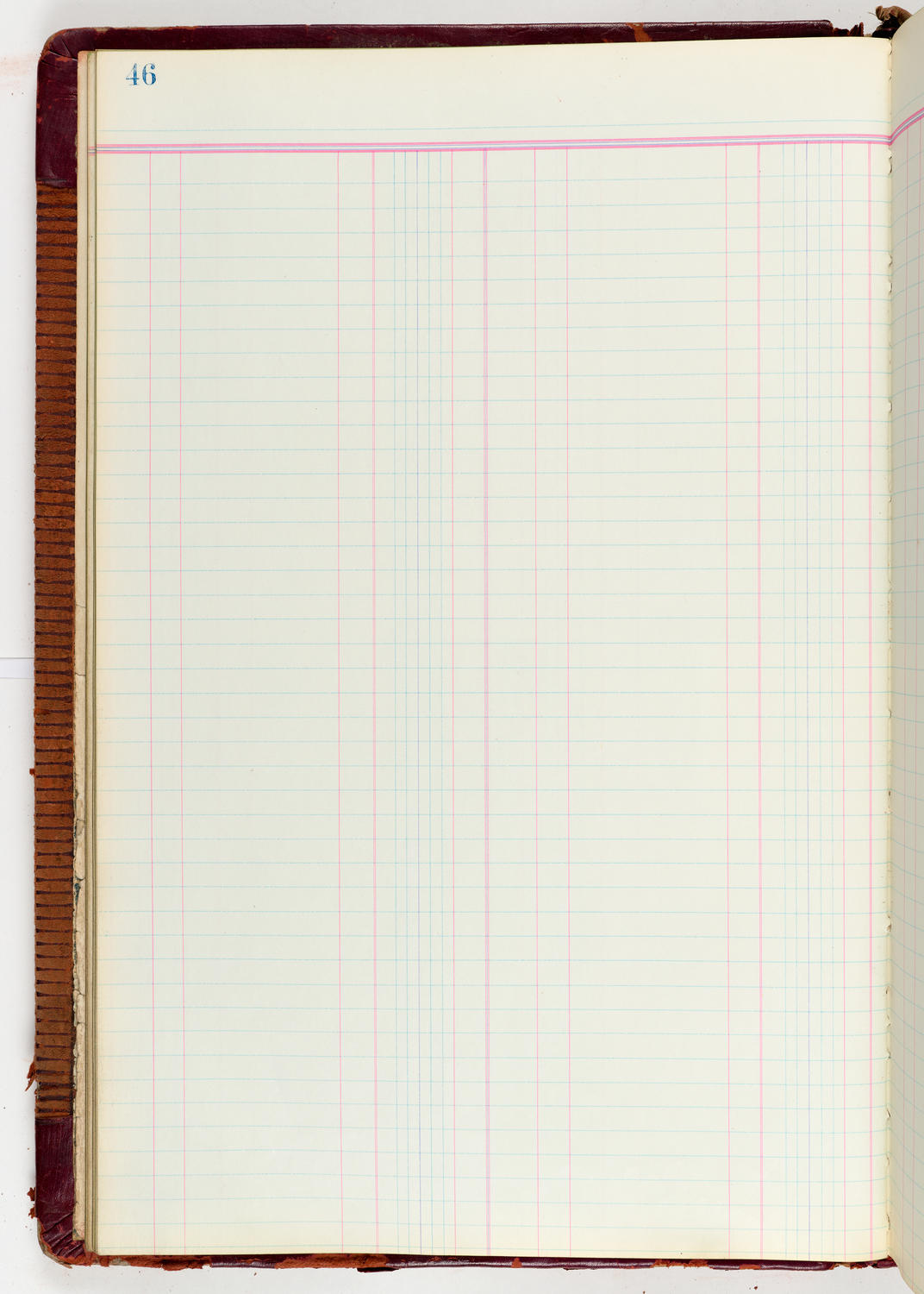 Music Hall Accounting Ledger Journal, volume 6, page 46