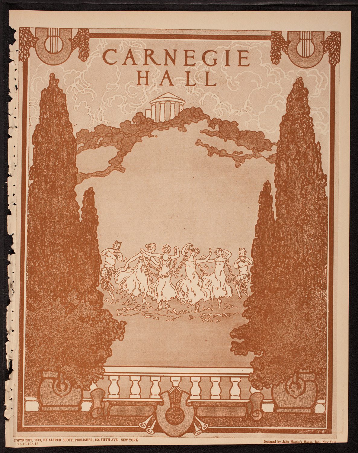 Home Symphony Concert: New York Philharmonic, December 12, 1917, program page 1