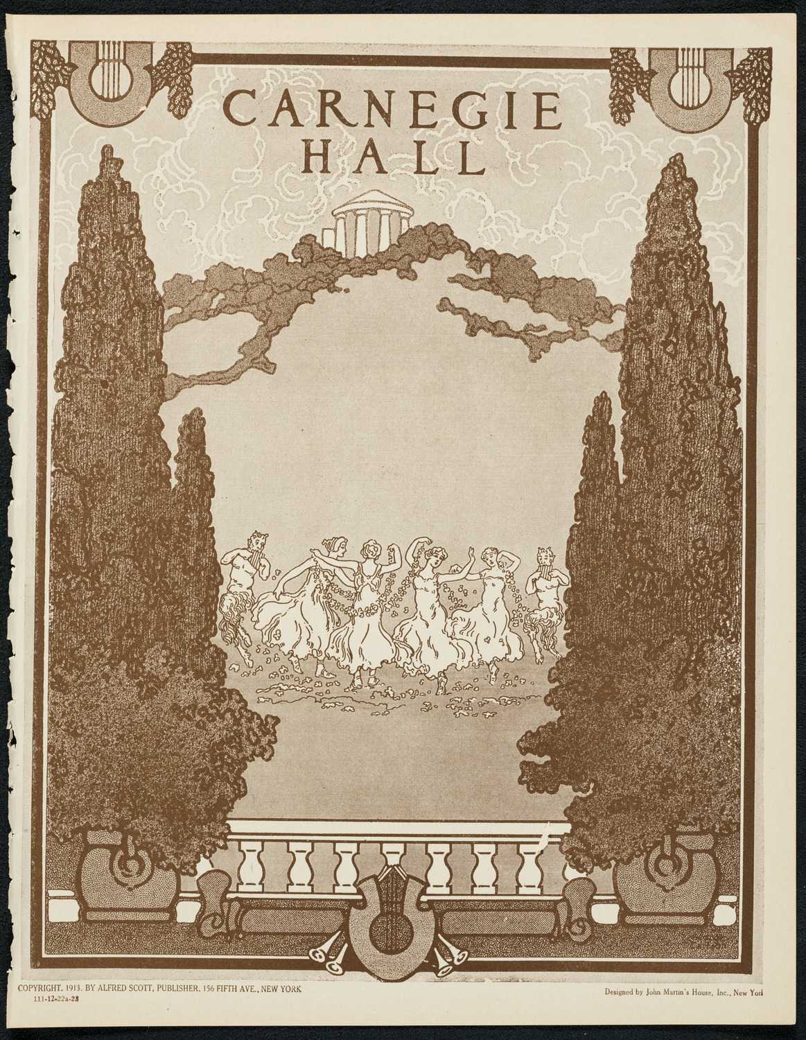 Ignacy Jan Paderewski, Piano, December 22, 1923, program page 1