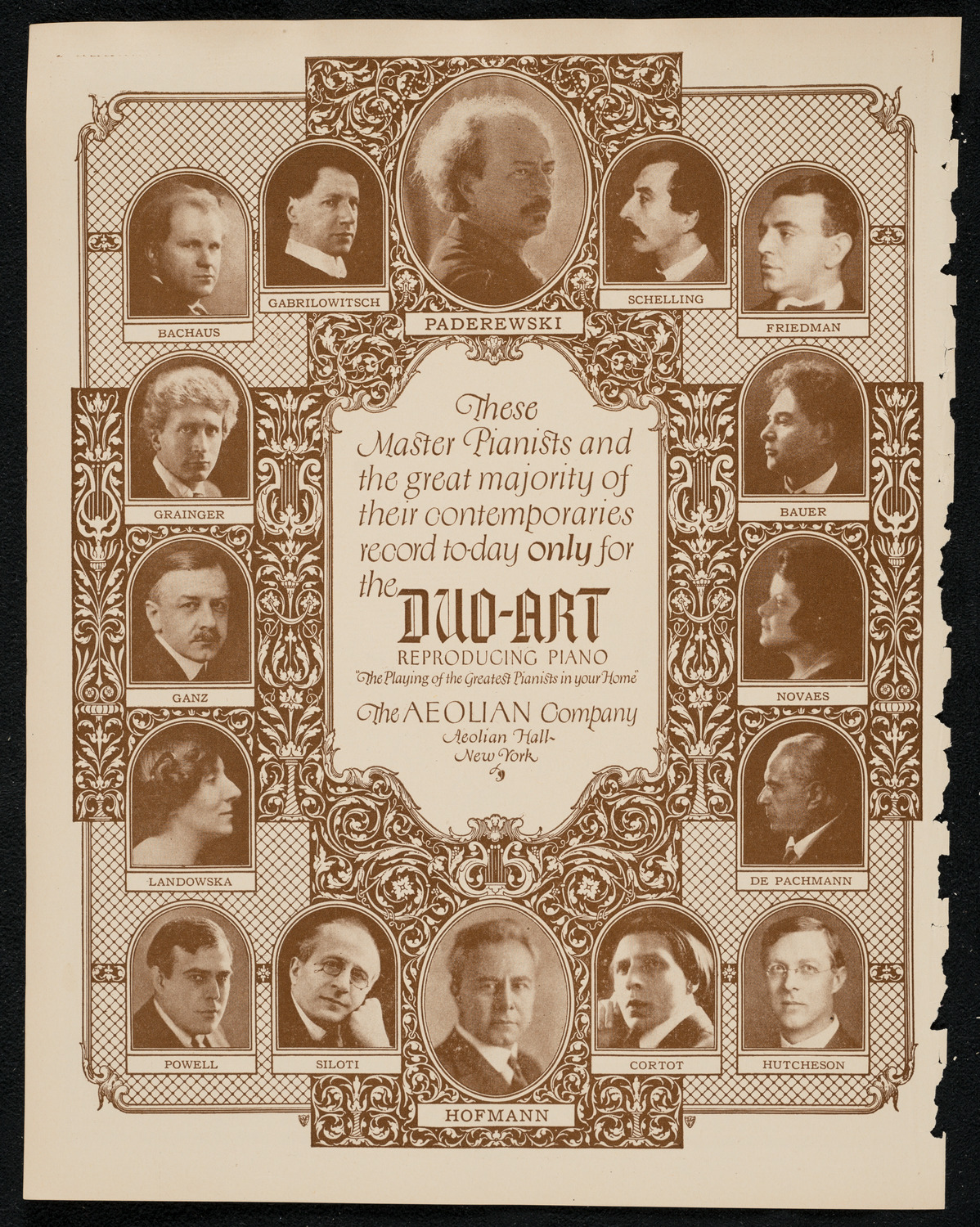 Max Barnett, Piano, February 20, 1924, program page 2