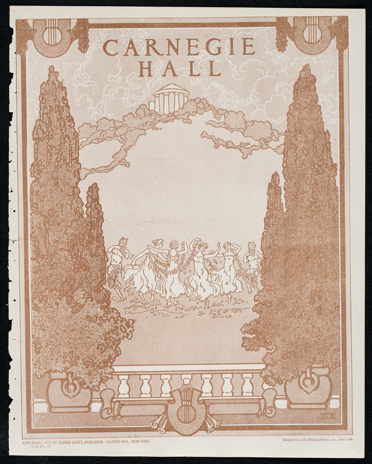 Stell Andersen, Piano, November 19, 1920, program page 1