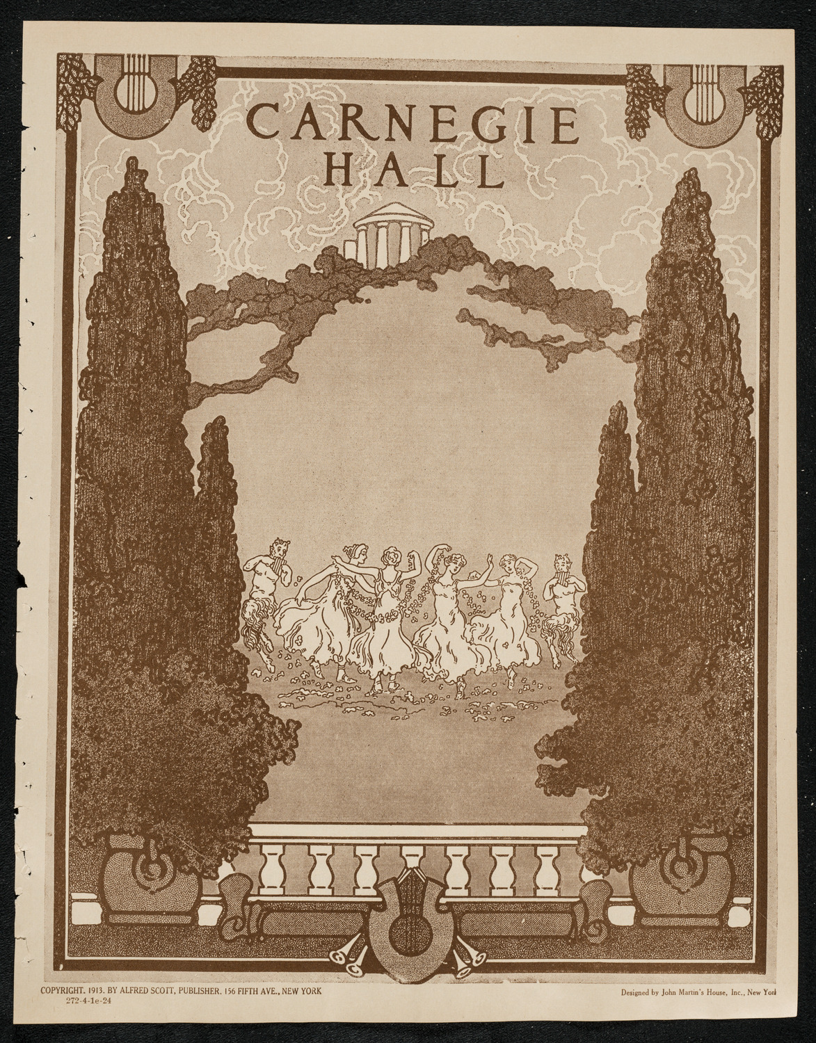 Philadelphia Orchestra, April 1, 1924, program page 1
