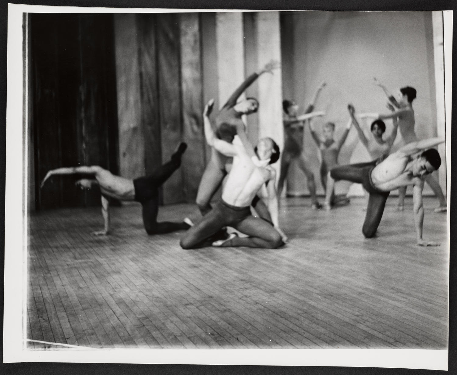 "Tropic Etude" rehearsal at Ballet Arts, Carnegie Hall Studio #61, April 1960