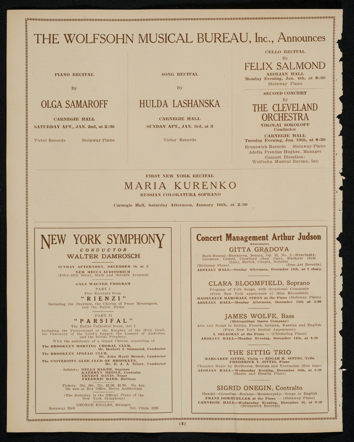 Newman Traveltalks: London, With Rambles Thru England and Scotland, December 13, 1925, program page 8