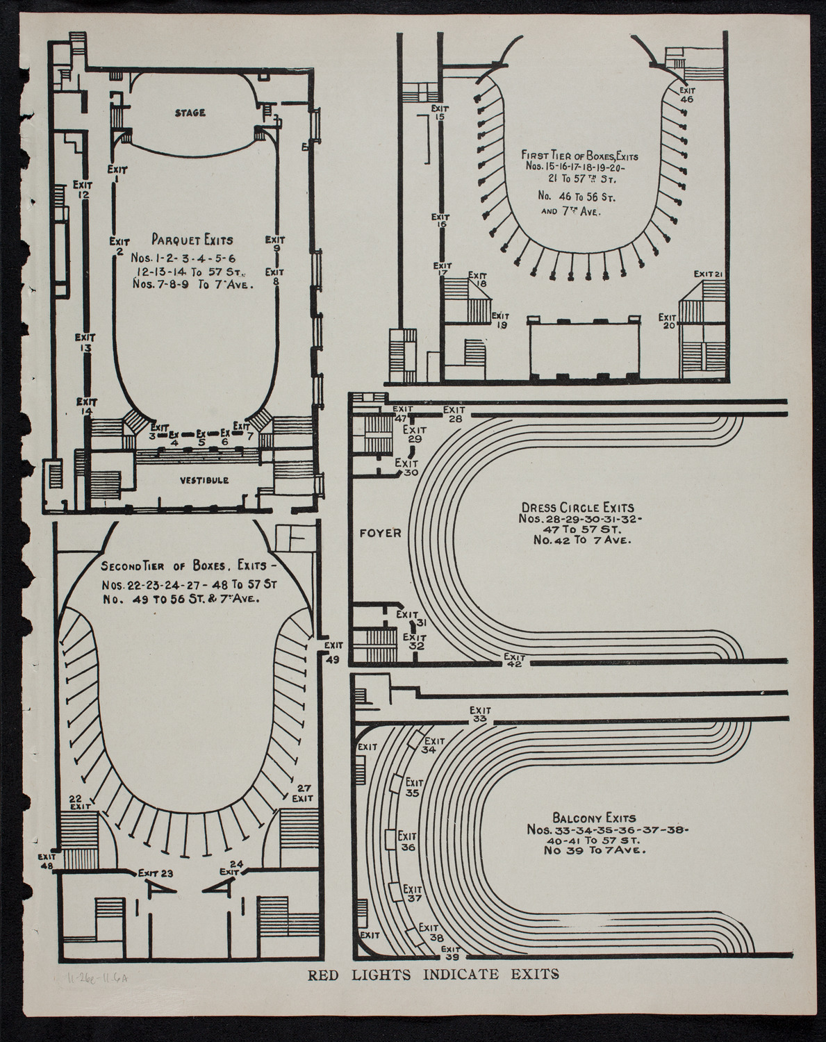 New York Philharmonic, November 26, 1911, program page 11