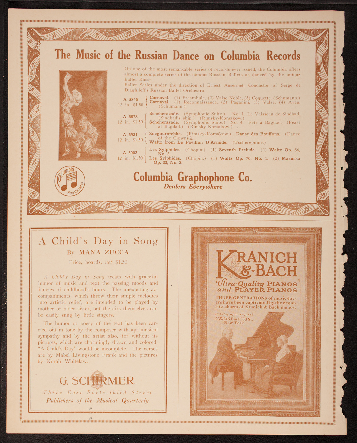 Symphony Concert for Young People, March 10, 1917, program page 6