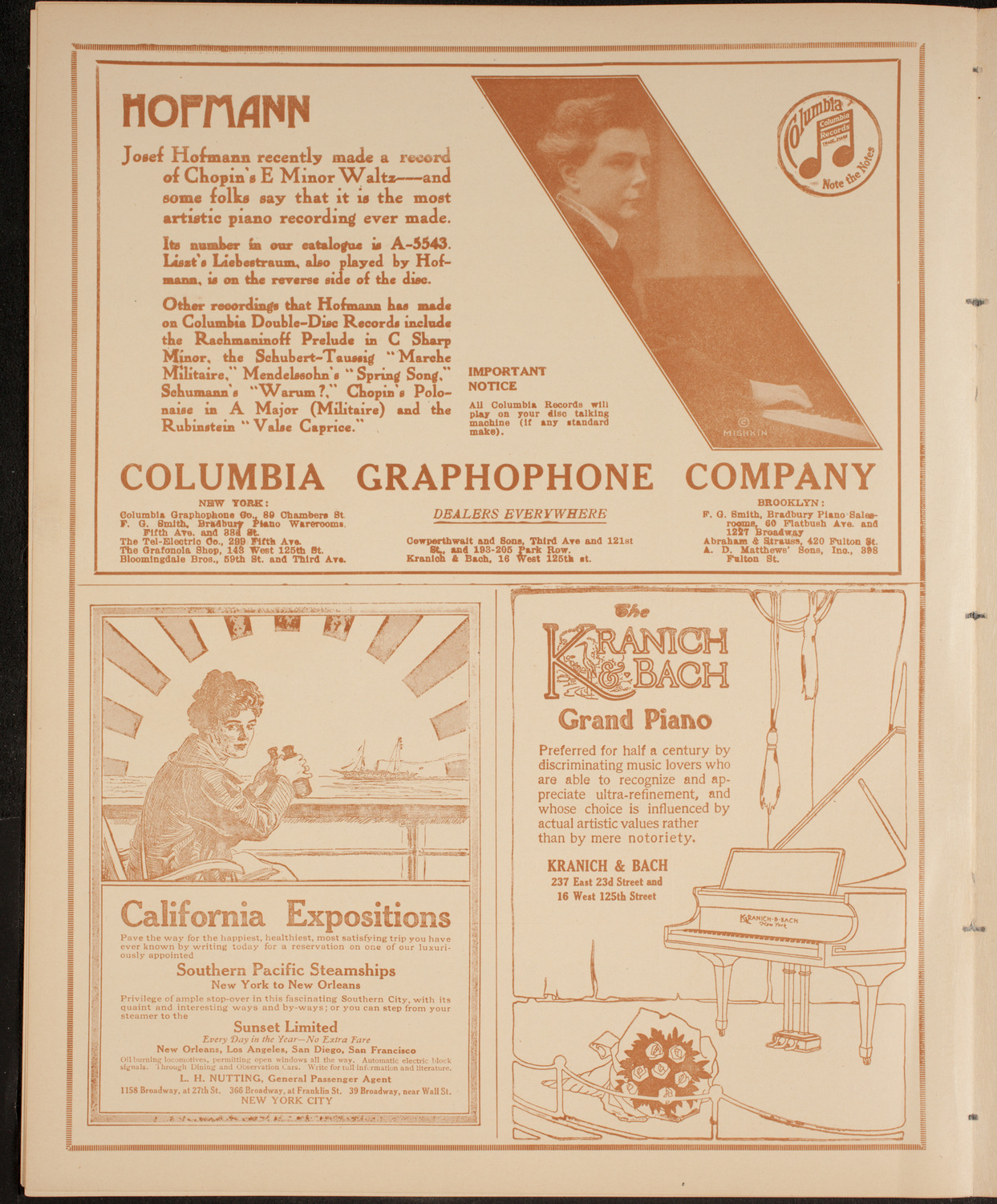 Hampton Institute Meeting and Concert, February 8, 1915, program page 6