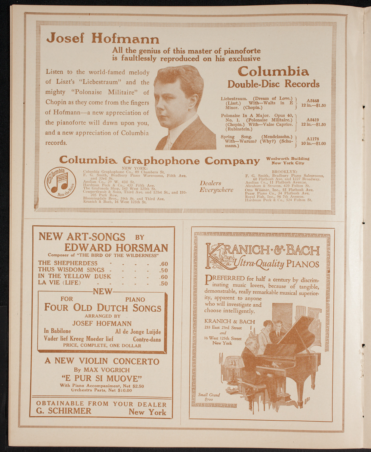 Symphony Concert for Young People, February 26, 1916, program page 6