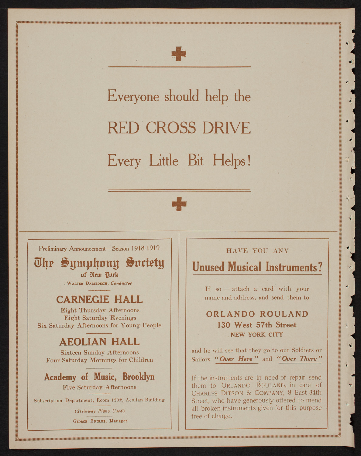 New York Evening Call Tenth Anniversary Celebration, May 26, 1918, program page 8
