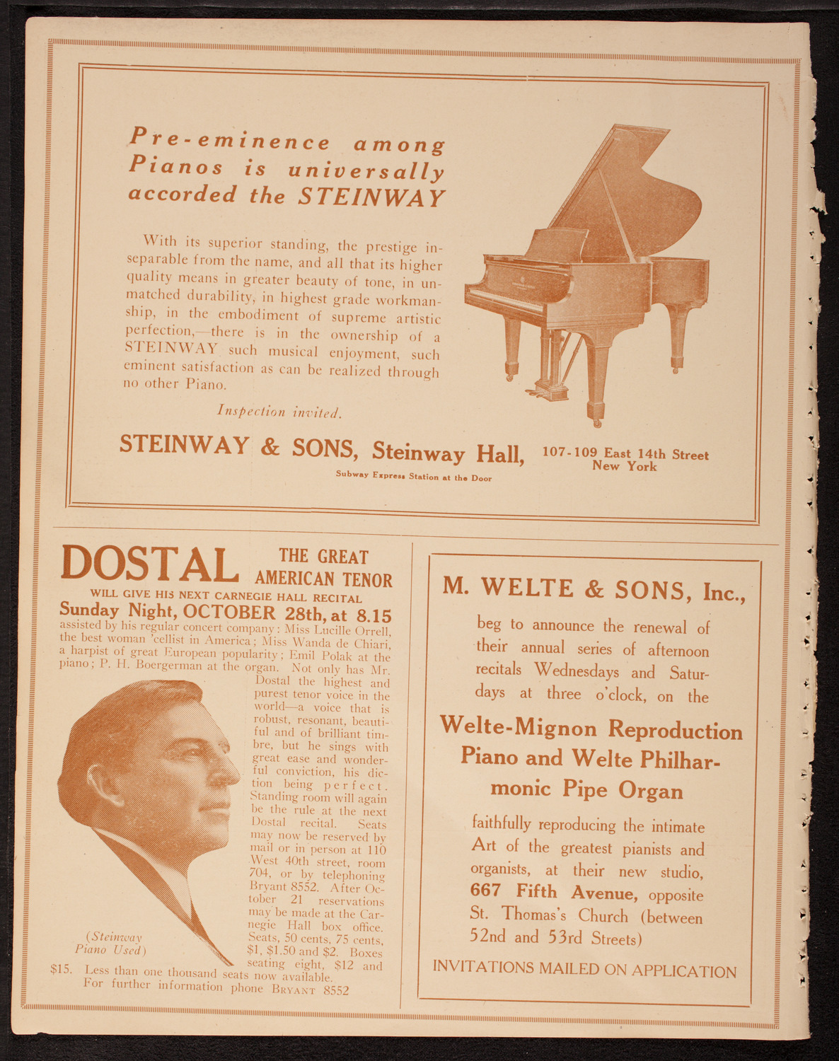 U.S. Navy Band from Great Lakes, Illinois, October 6, 1917, program page 4