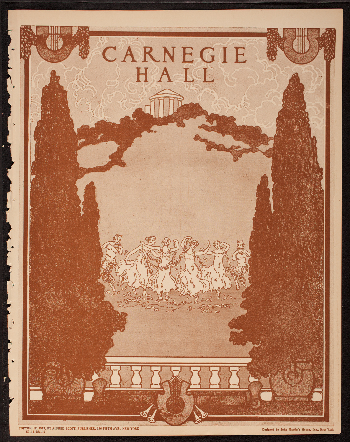 Lecture by Sergeant Arthur Guy Empey, November 28, 1917, program page 1