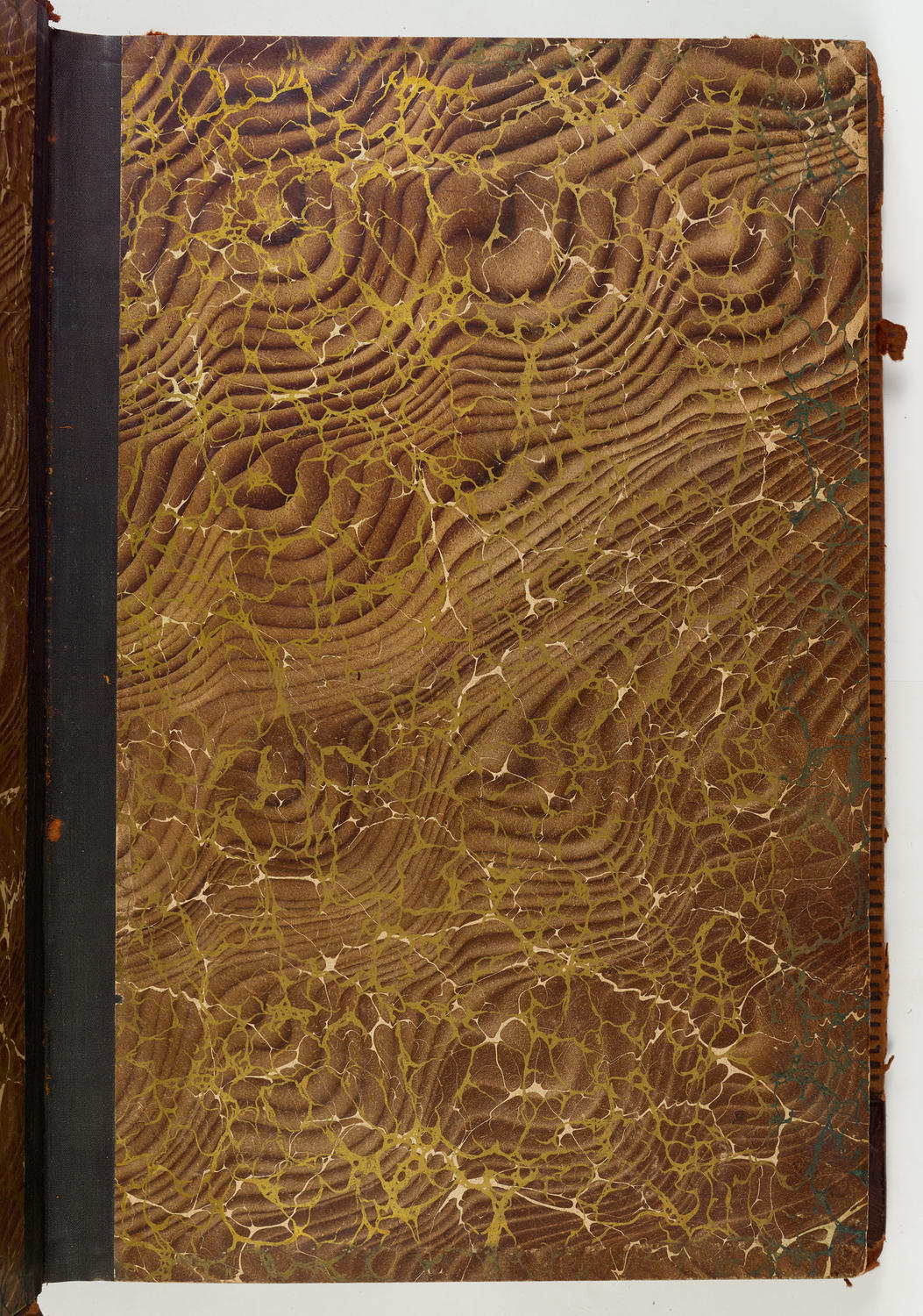 Music Hall Accounting Ledger Journal, volume 7, inside front cover page 2