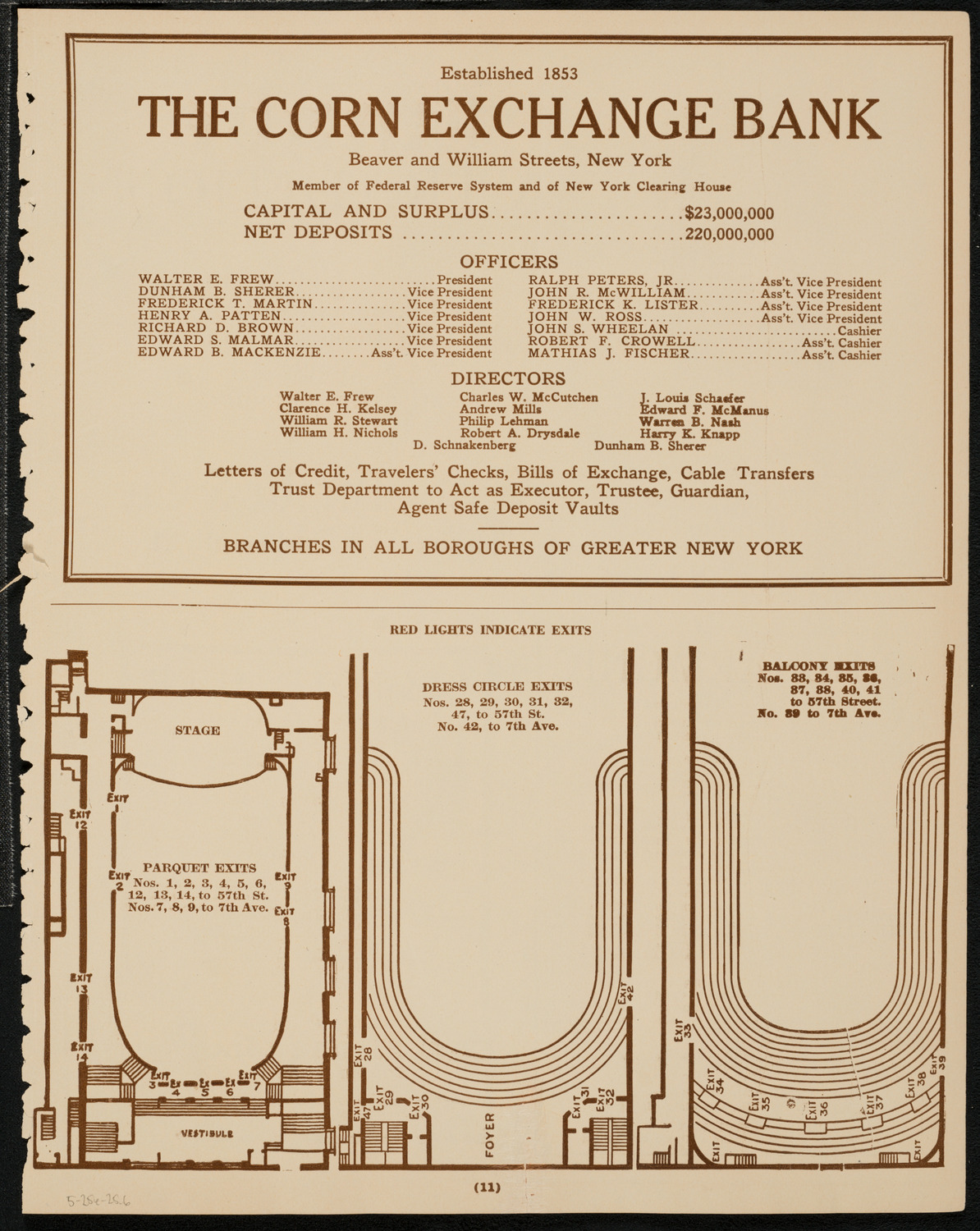St. Mark's Methodist Episcopal Choir, May 25, 1925, program page 11