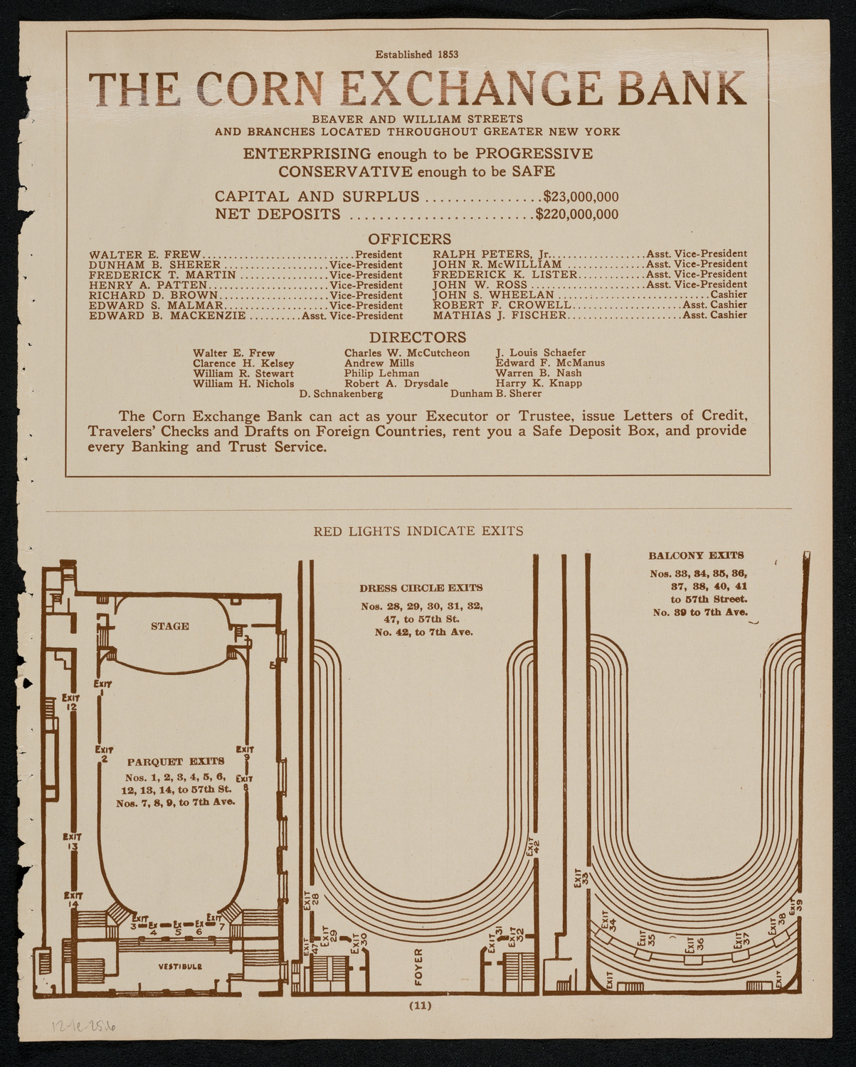 Philadelphia Orchestra, December 1, 1925, program page 11