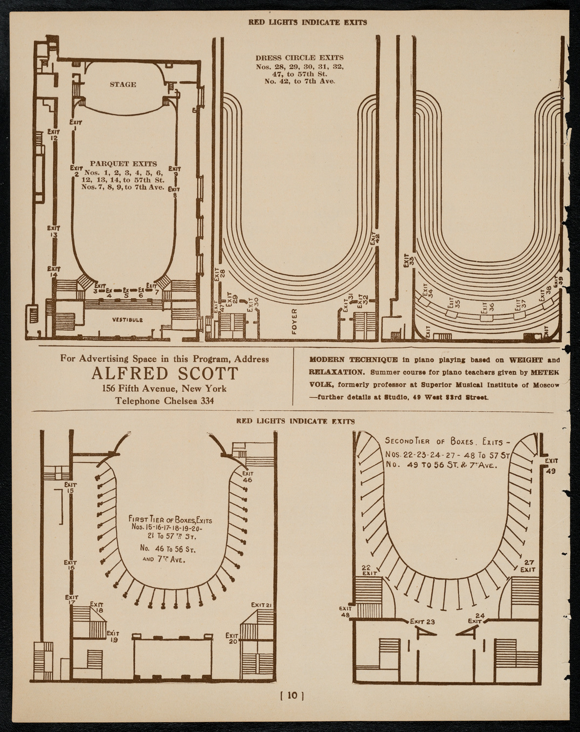 Benefit: St.Andrew's One Cent Coffee Stand Society, April 27, 1922, program page 10