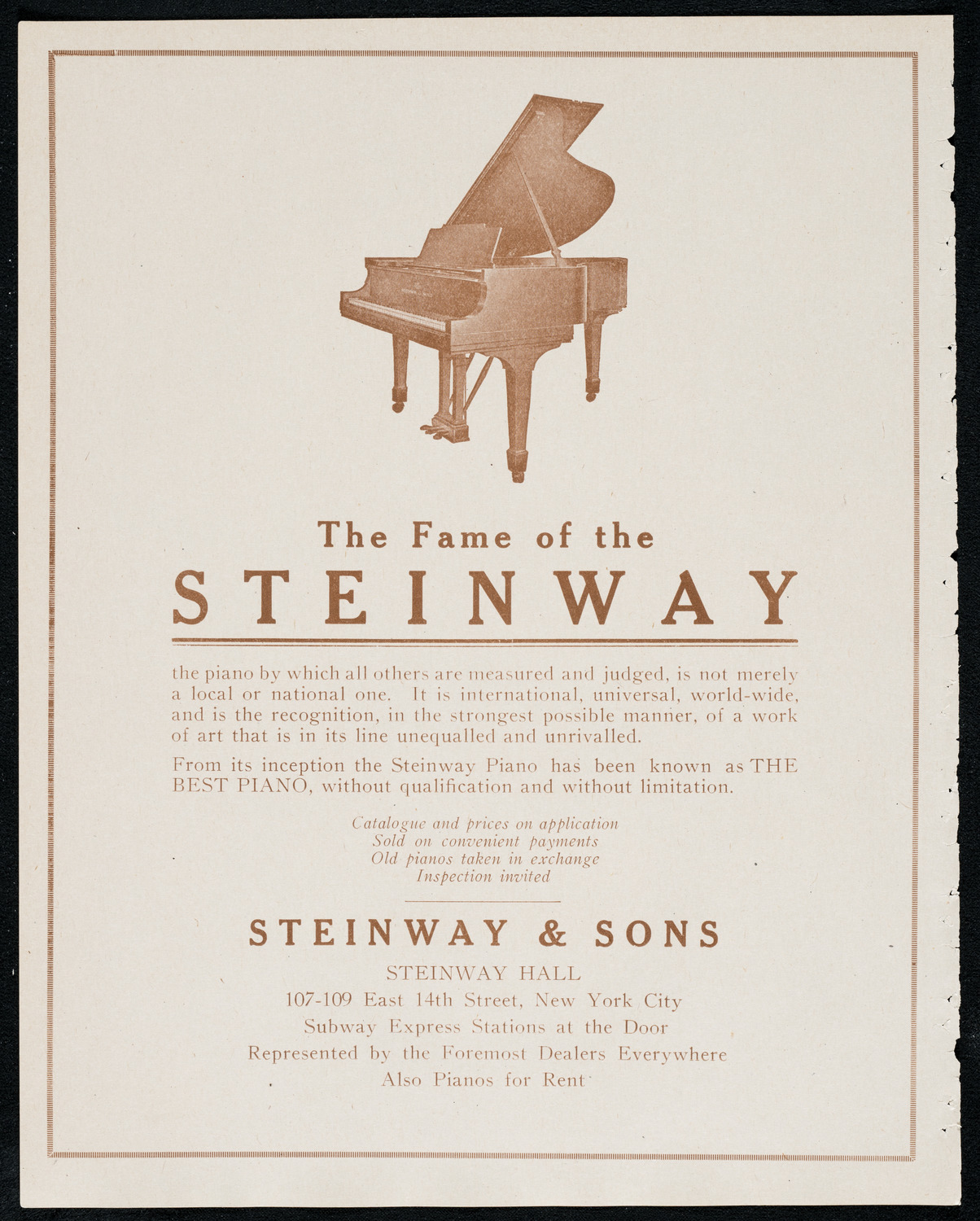 New York Philharmonic: Beethoven Festival, December 16, 1920, program page 4