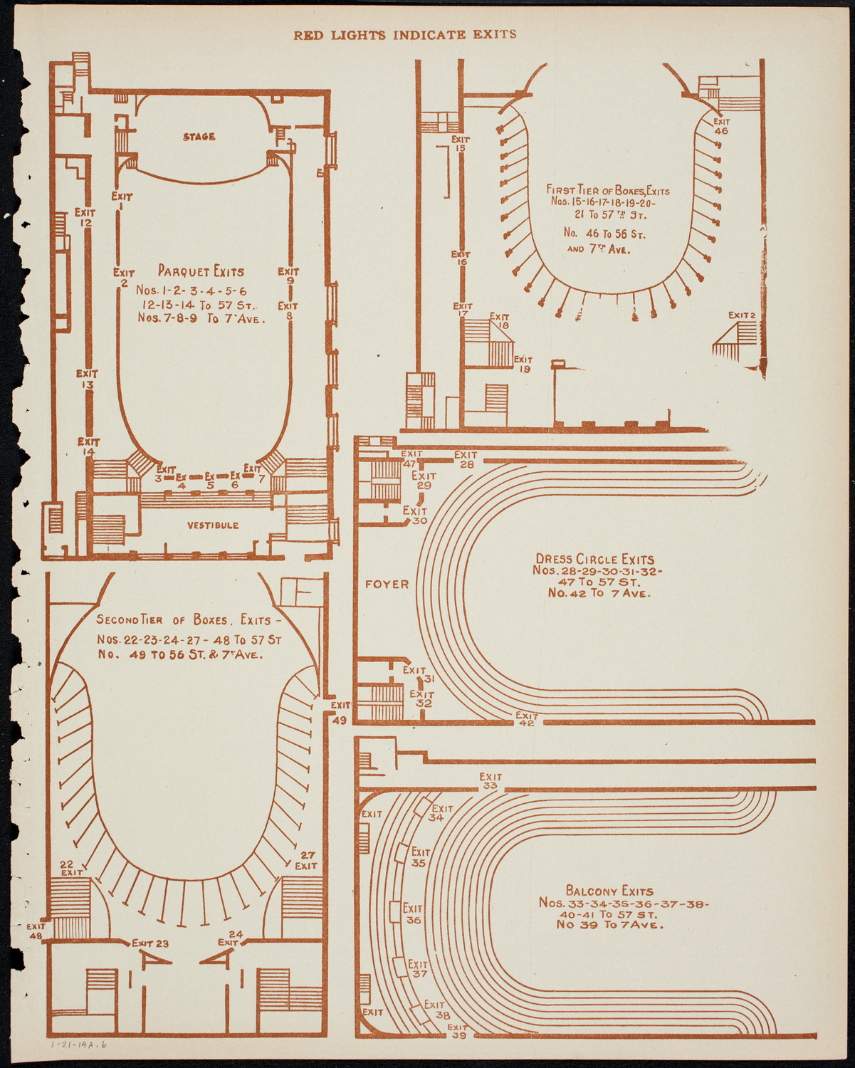 Philadelphia Orchestra, January 21, 1914, program page 11