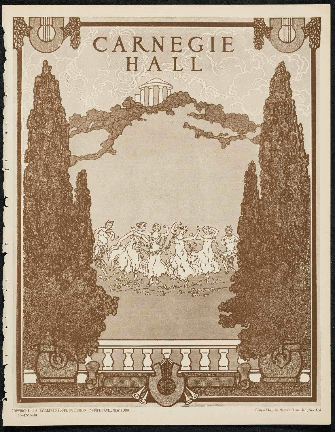 New York Philharmonic Students' Concert, December 17, 1923, program page 1