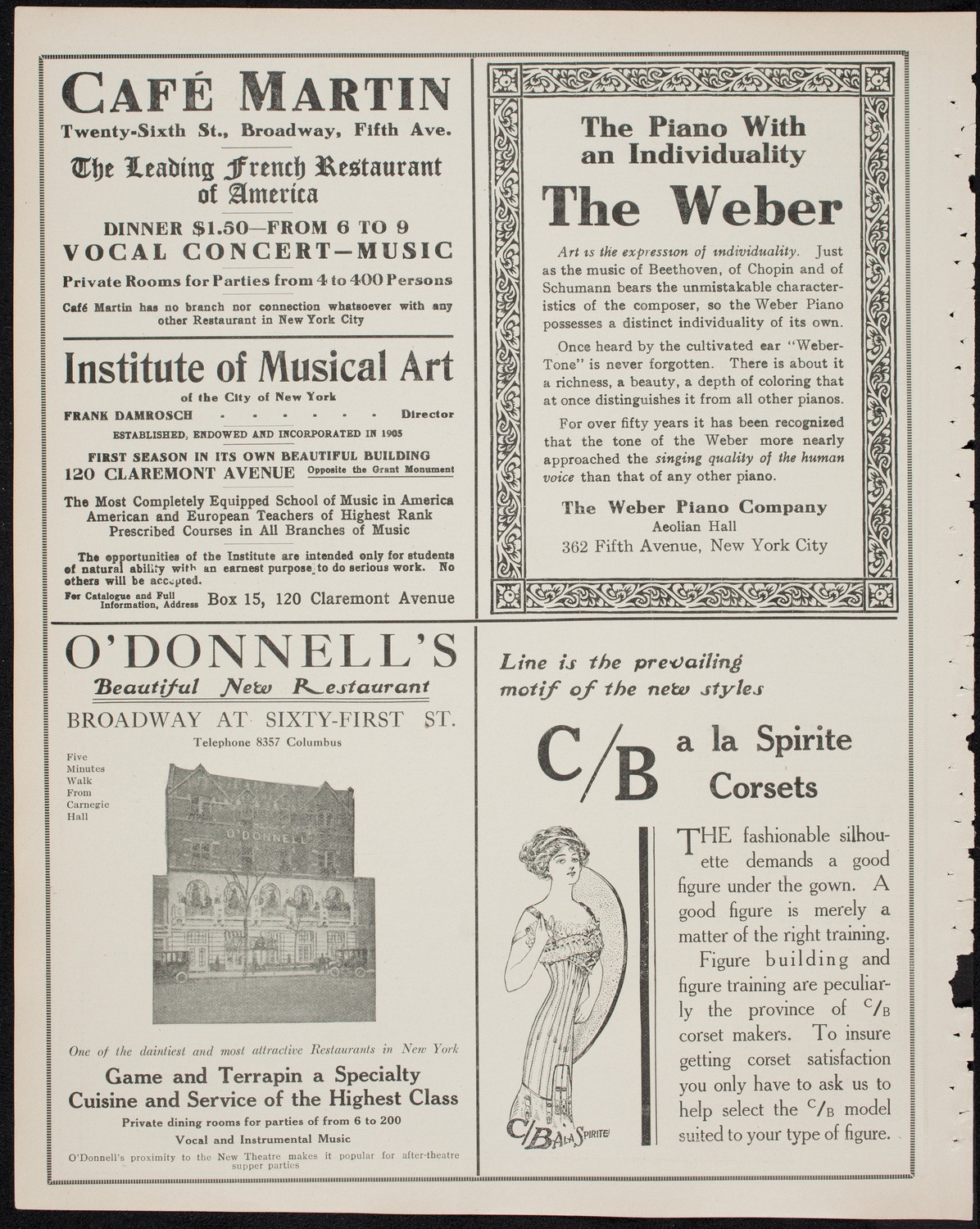 Farnsworth's Travel Talks, March 12, 1911, program page 6