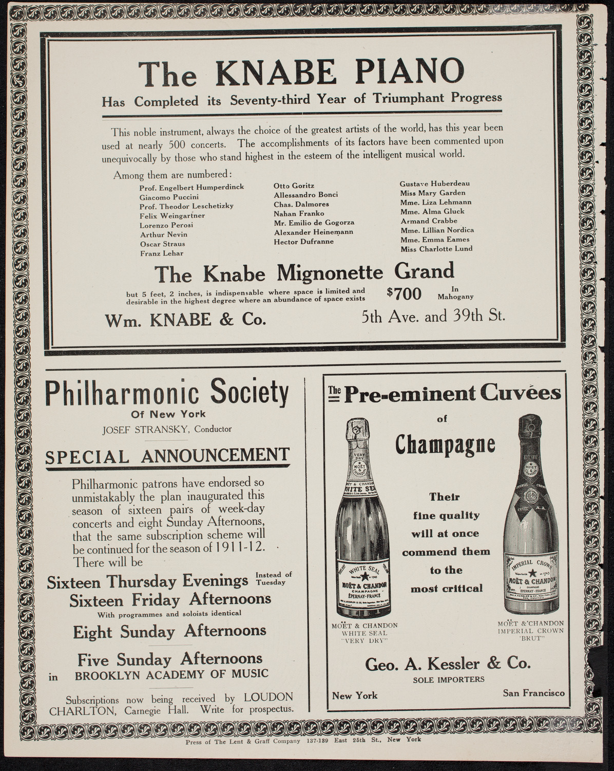 Wartburg Orphans' Farm School Juvenile Orchestra, May 30, 1911, program page 12