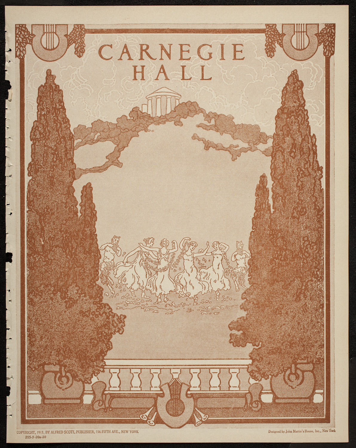 Boston Symphony Orchestra, March 20, 1920, program page 1