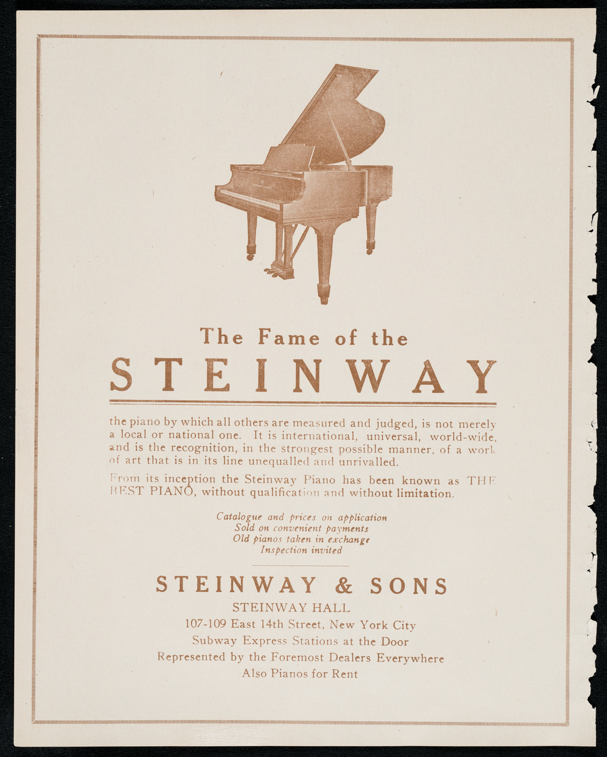 Detroit Symphony Orchestra, December 8, 1920, program page 4