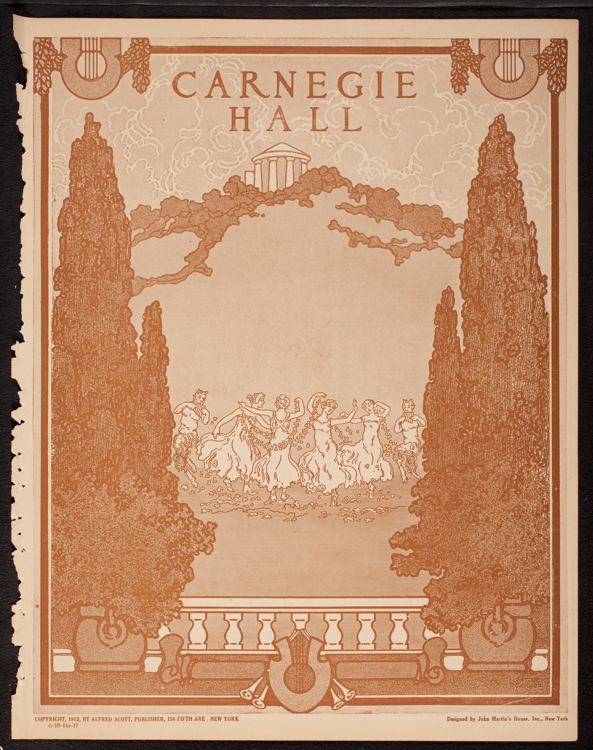 Meeting: The Humanitarian Cult, October 16, 1917, program page 1