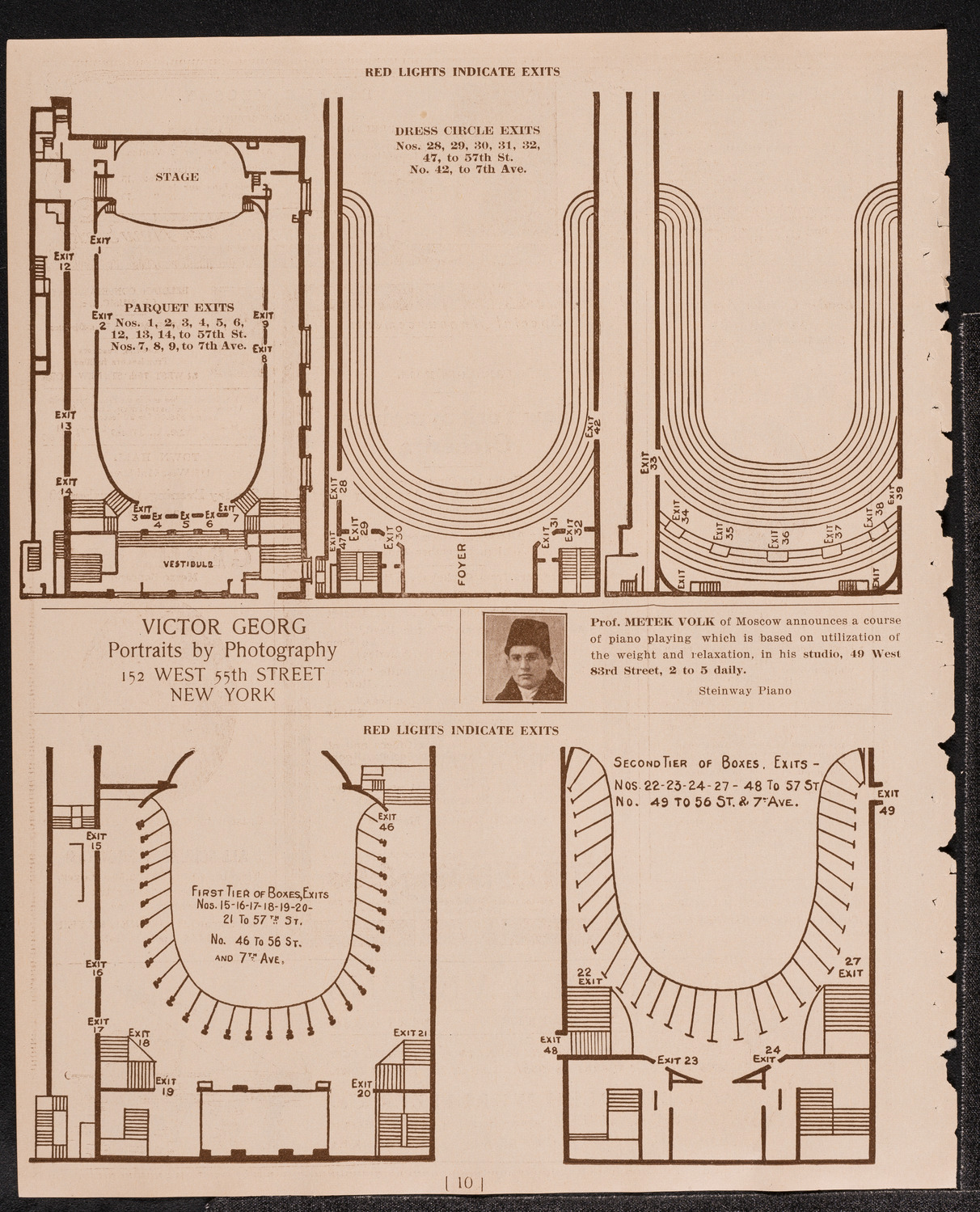 Helen Jeffrey, Violin, November 11, 1921, program page 10