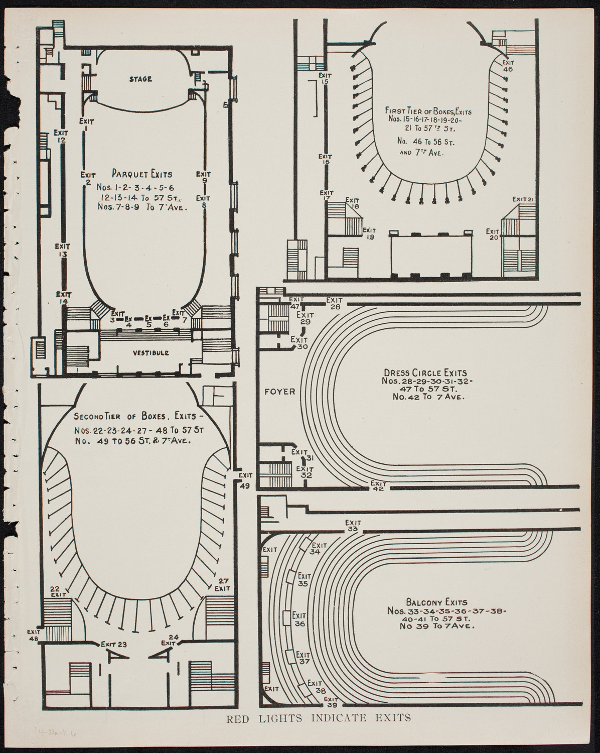 Shakespeare Birthday Festival: The Ben Greet Players and The Volpe Symphony Orchestra, April 22, 1911, program page 11