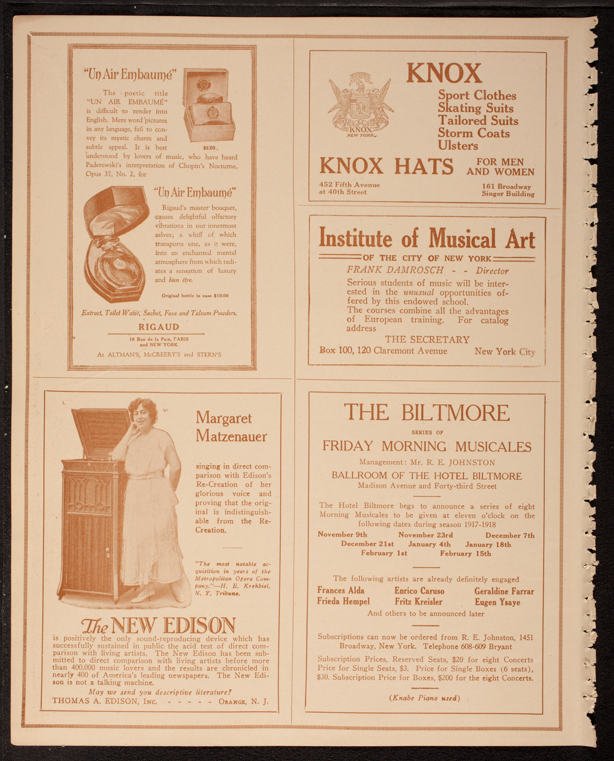 Graduation: Manhattan College, June 19, 1917, program page 2