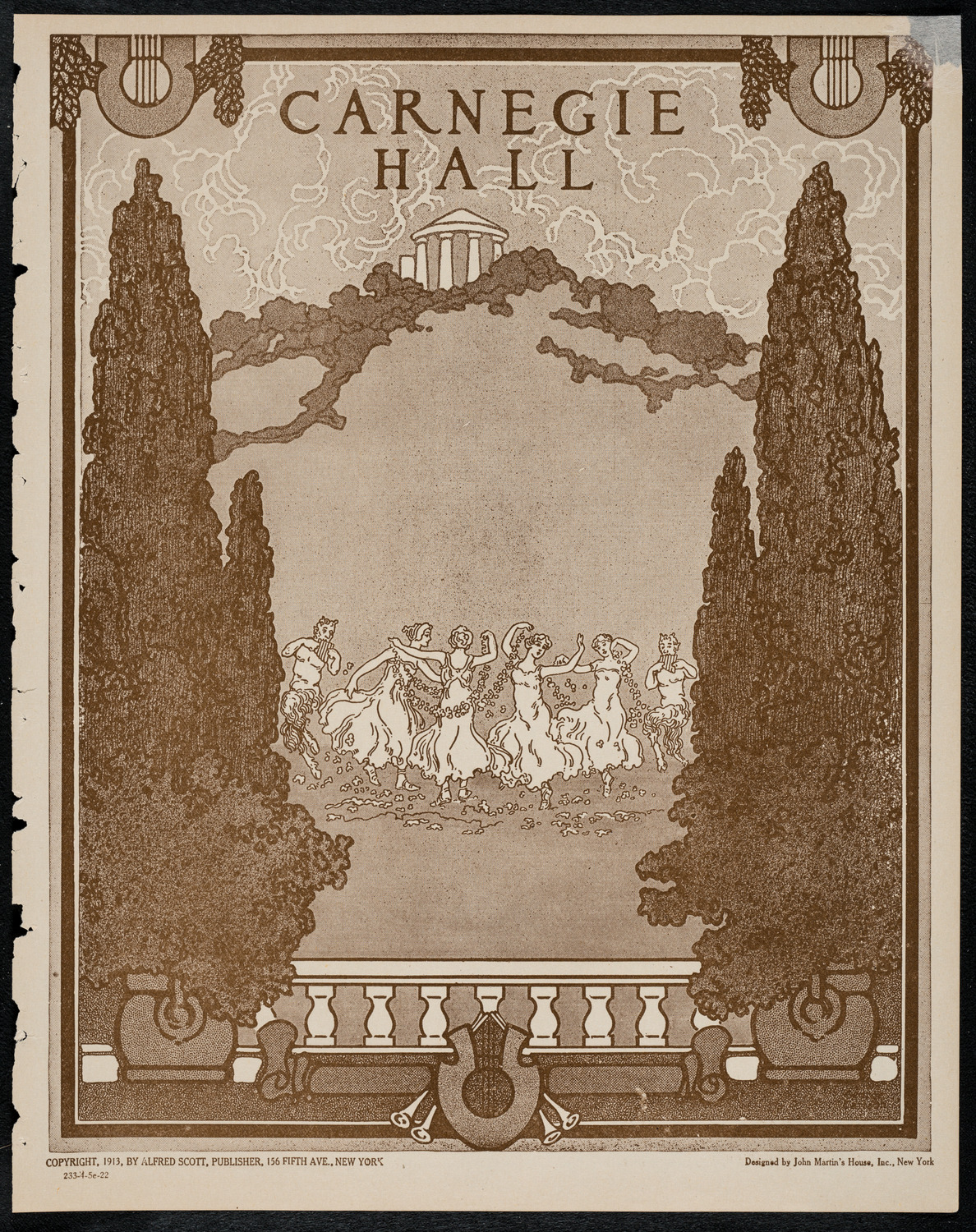 Meeting: Association Against the Prohibition Amendment, April 6, 1922, program page 1