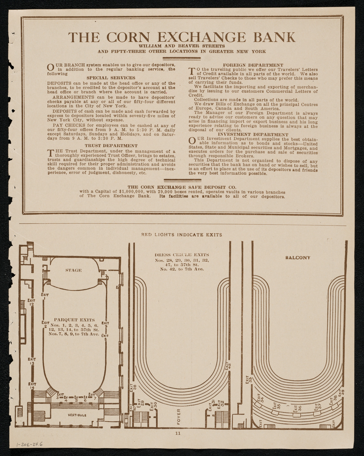 Burton Holmes Travelogue: Budapest and the New Hungary, January 20, 1924, program page 11