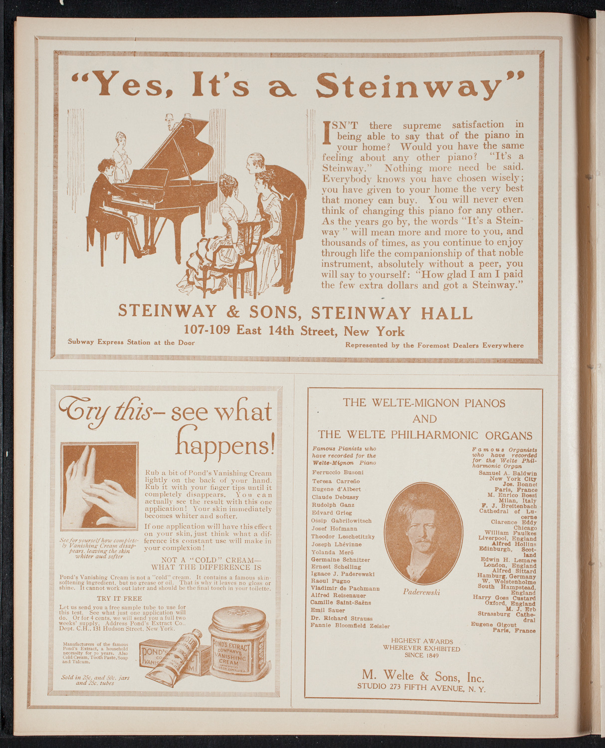 Elmendorf Lecture: Holland, November 14, 1915, program page 4