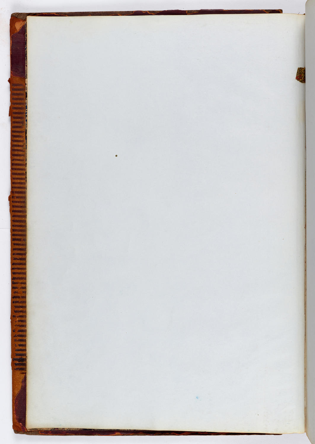 Music Hall Accounting Ledger, volume 1, front endpaper 5