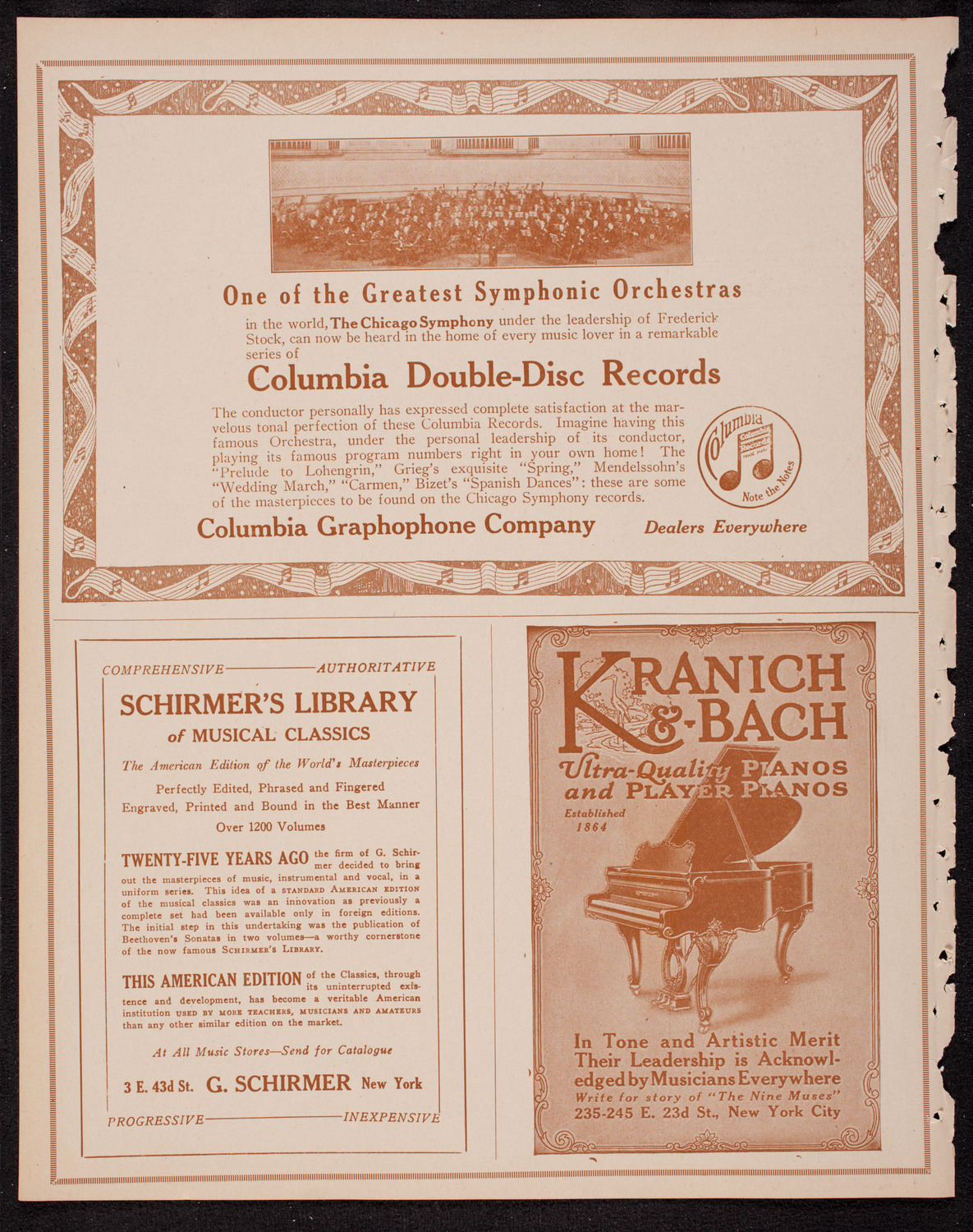 Symphony Concert for Young People, November 18, 1916, program page 6