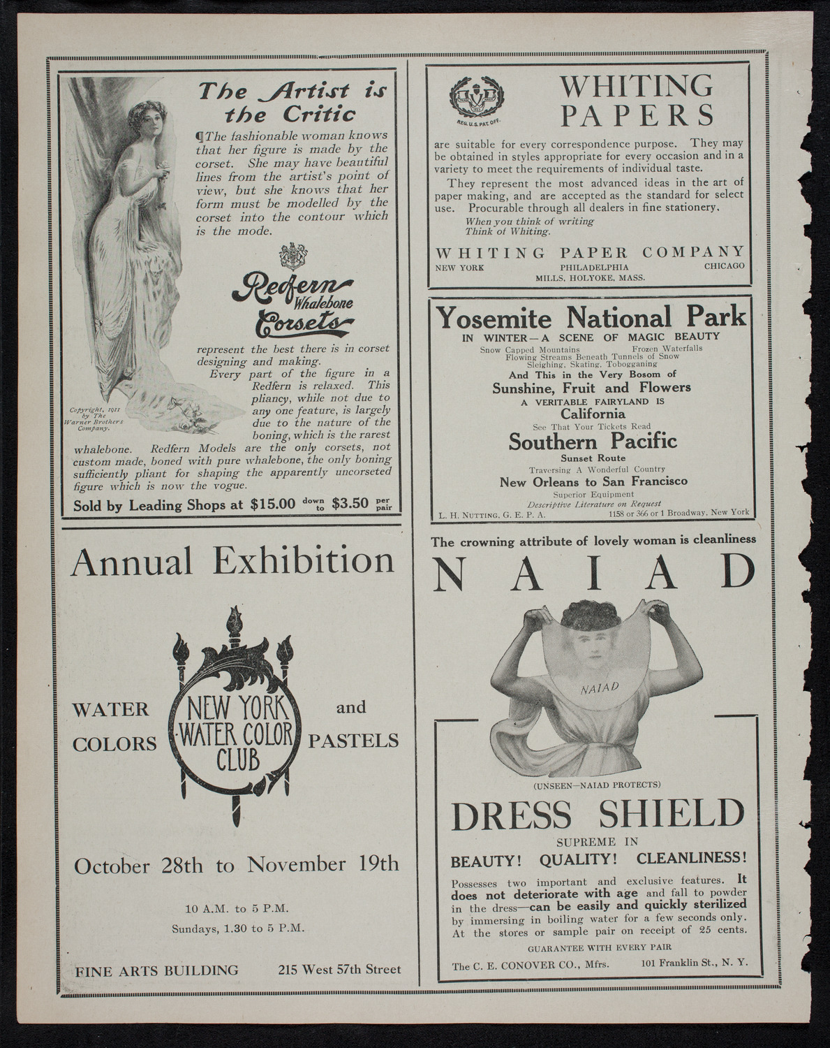 New York Philharmonic, November 12, 1911, program page 2