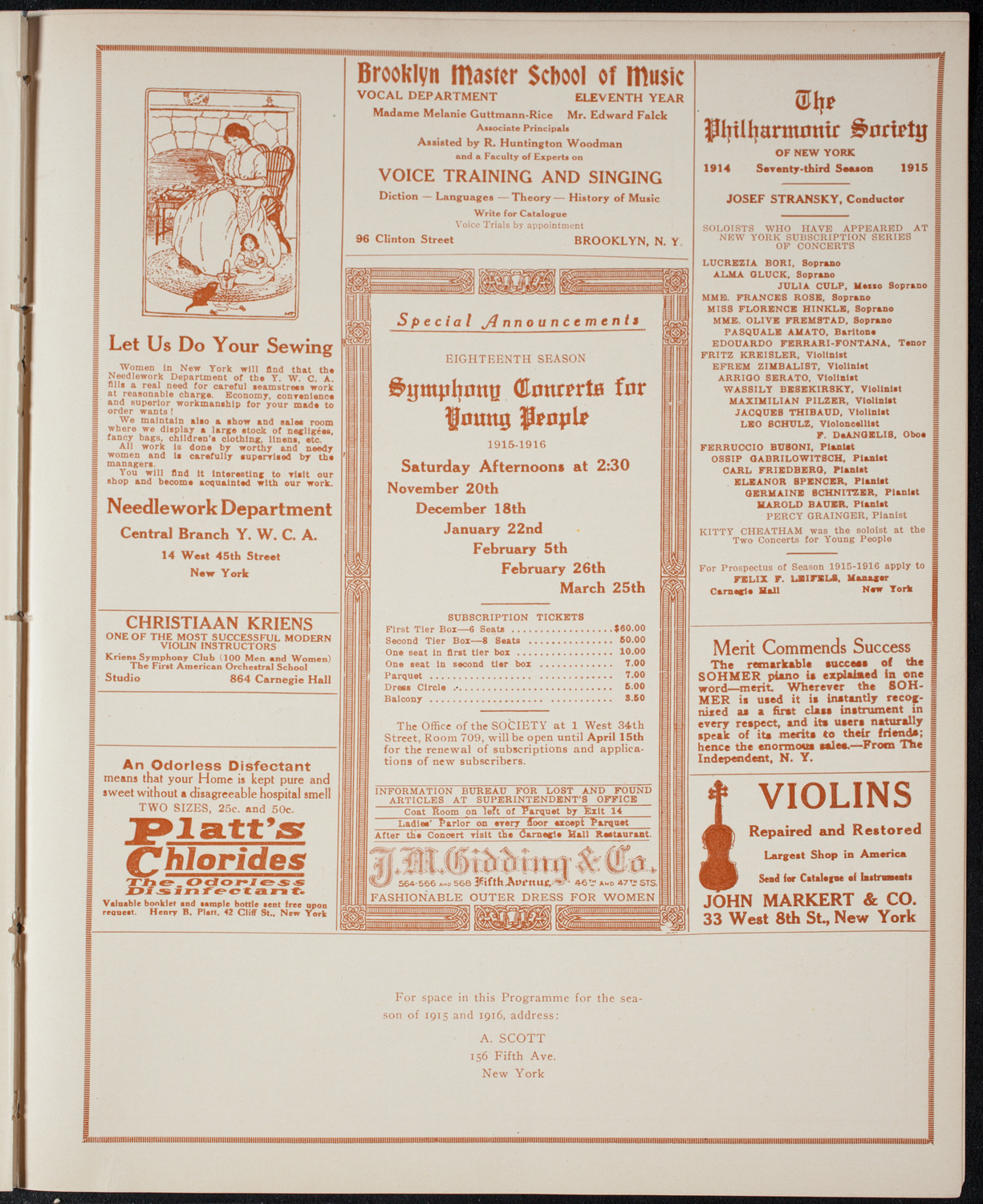 Newman Traveltalks: Egypt, April 4, 1915, program page 9