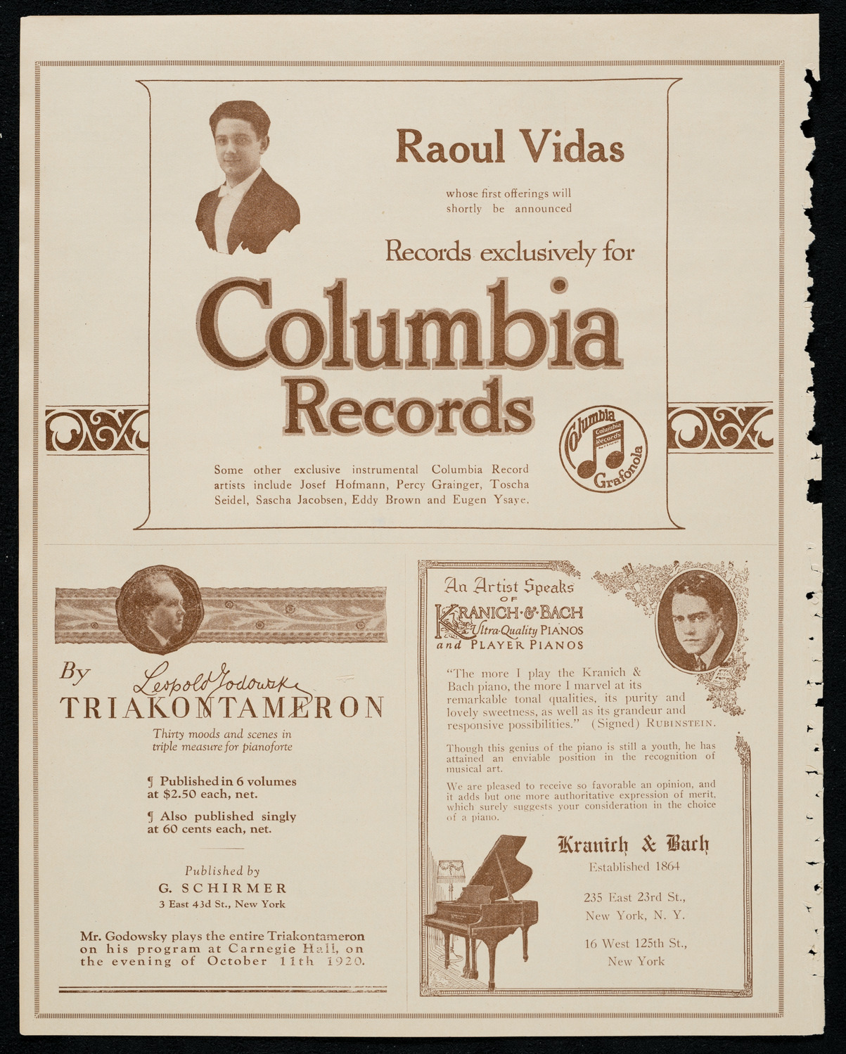 Alma Simpson, Soprano, October 7, 1920, program page 6