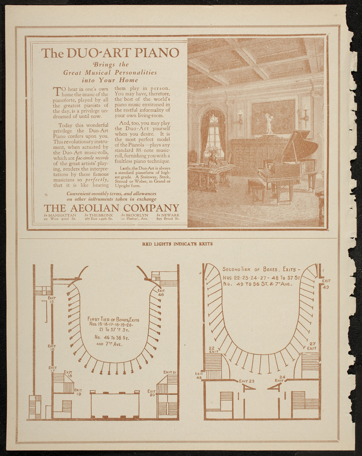 Columbia University Chorus, February 4, 1920, program page 10