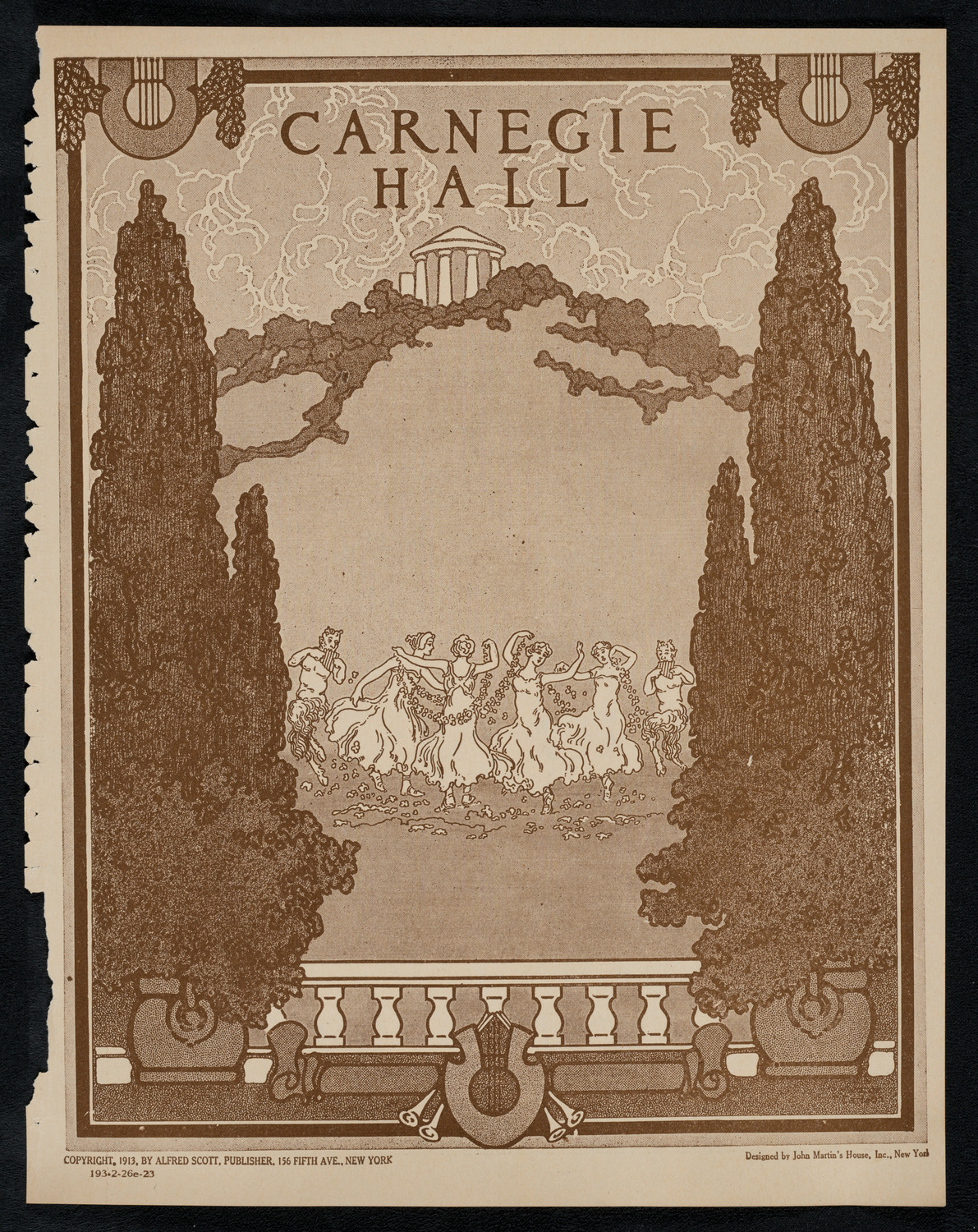 Winnipeg Male Voice Choir, February 26, 1923, program page 1