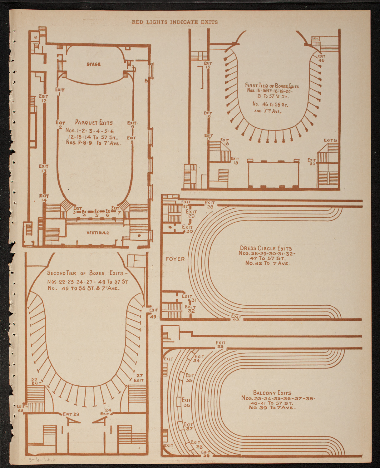 New York Philharmonic, March 1, 1917, program page 11