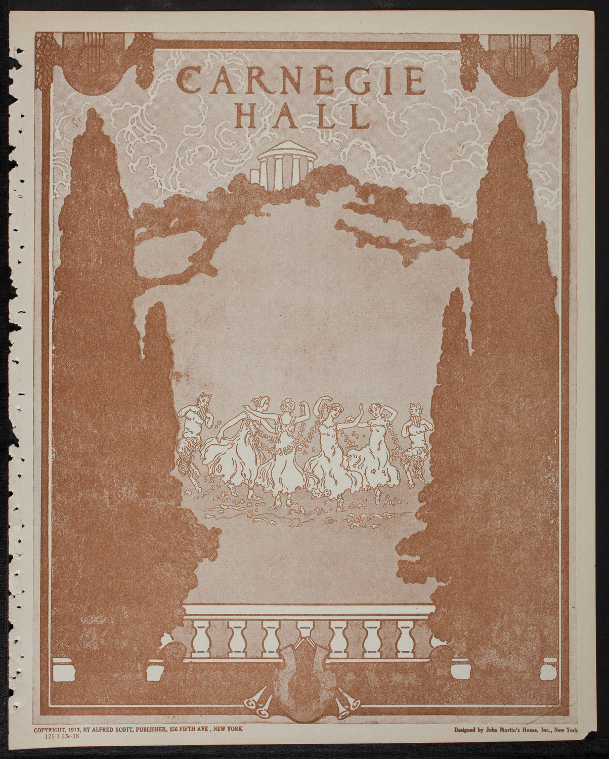 Lecture by Isaac F. Marcosson, January 25, 1918, program page 1